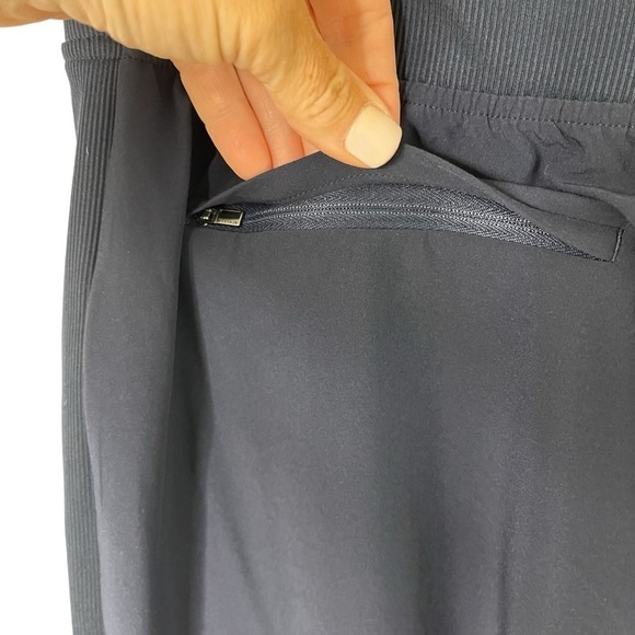 Athleta Brooklyn Mid Rise Ankle Pants Navy Blue Size 16 Style 198671 - Picture 7 of 11